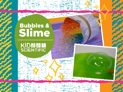 Wee Wonders Club: Bubbles & Slime Weekly Class (3-6 Years)